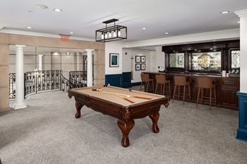 24 Hour club house with billiards